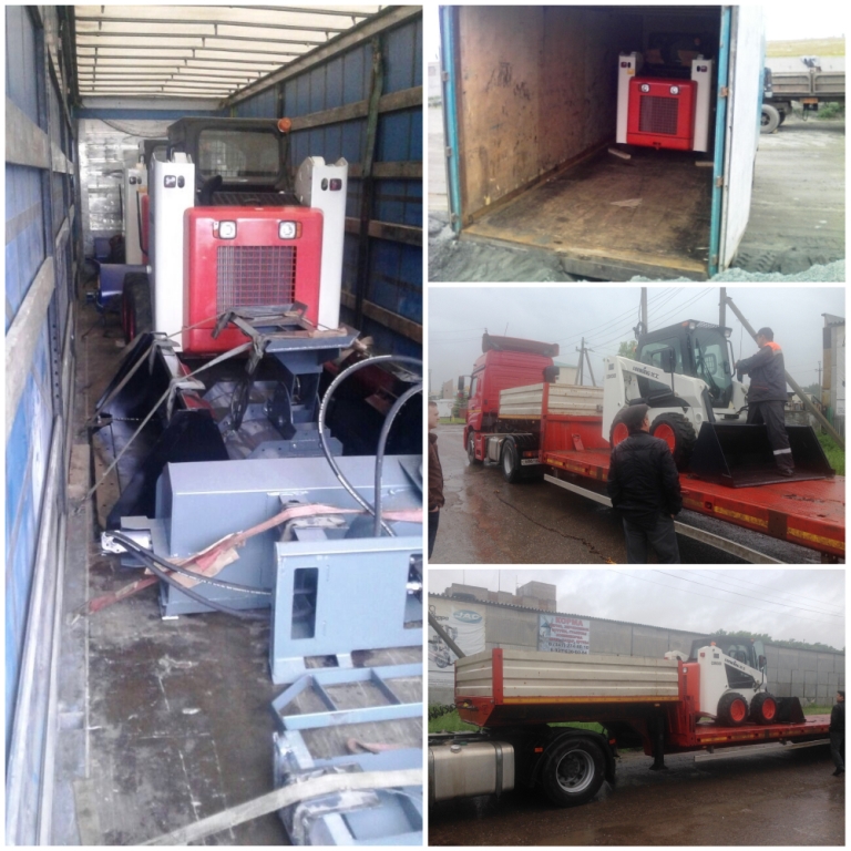 доставка мини погрузчика Lonking cdm307/308/312