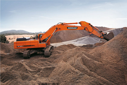 Гусеничные экскаваторы Doosan DX420LC