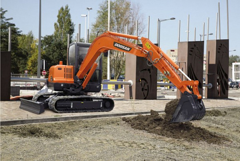 Гусеничные экскаваторы Doosan DX55LC