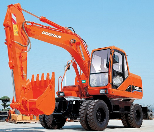 Колесные экскаваторы DOOSAN Solar S140W-V