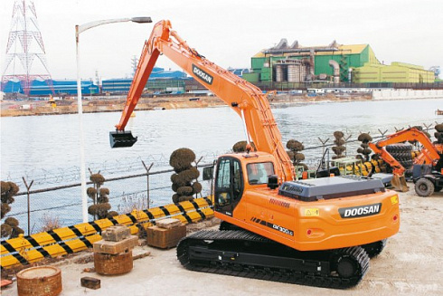 Гусеничные экскаваторы Doosan DX300LCA SLR
