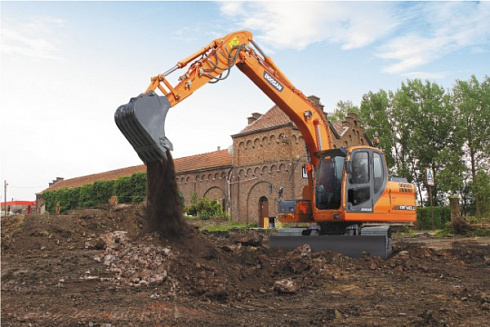 Гусеничные экскаваторы Doosan DX140LC