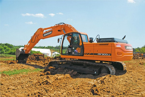 Гусеничные экскаваторы Doosan DX300LC