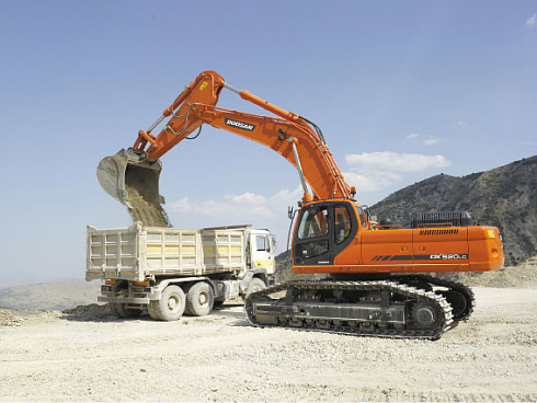 Гусеничные экскаваторы Doosan DX520LC