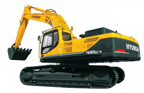 Гусеничный экскаватор Hyundai R-480LC-9S