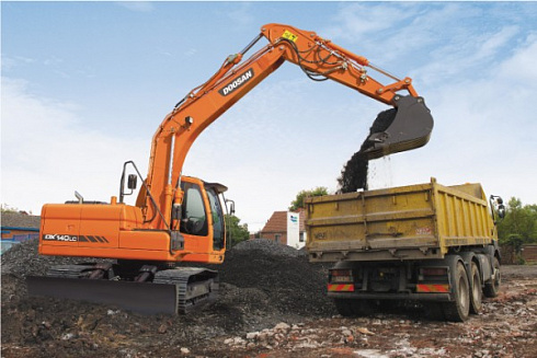 Гусеничные экскаваторы Doosan DX140LC