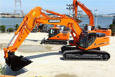 Гусеничные экскаваторы Doosan DX340LC