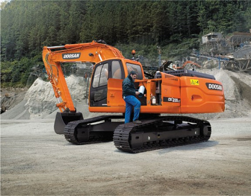 Гусеничные экскаваторы Doosan DX255LC