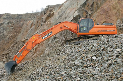 Гусеничные экскаваторы Doosan DX300LC