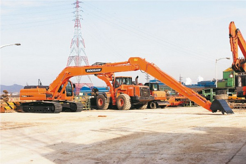 Гусеничные экскаваторы Doosan DX300LCA SLR
