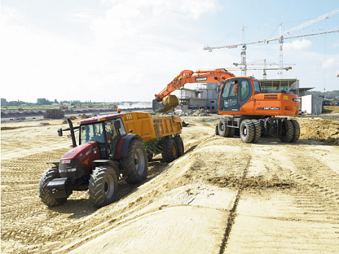 Колесные экскаваторы DOOSAN DX140W (Евро 2)