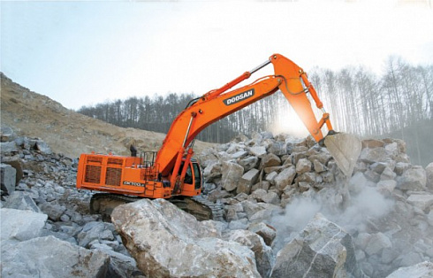 Гусеничные экскаваторы Doosan DX700LC
