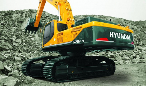 Гусеничный экскаватор Hyundai R-520LC-9S