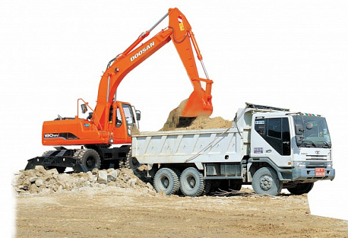 Колесные экскаваторы DOOSAN Solar S180W-V
