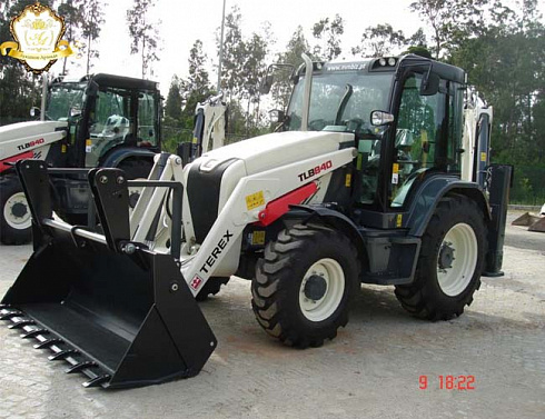 Экскаватор-погрузчик TEREX 840 TLB (Великобритания)