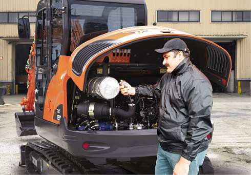 Гусеничные экскаваторы Doosan DX55LC