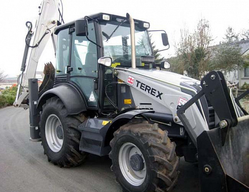 Экскаватор-погрузчик TEREX-860 (Великобритания)