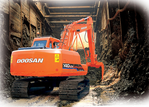 Гусеничные экскаваторы Doosan Solar S140LC-V