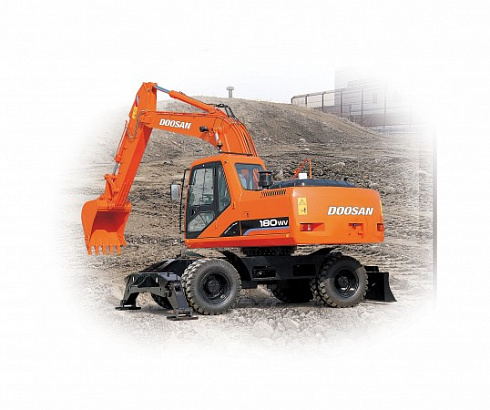 Колесные экскаваторы DOOSAN Solar S180W-V